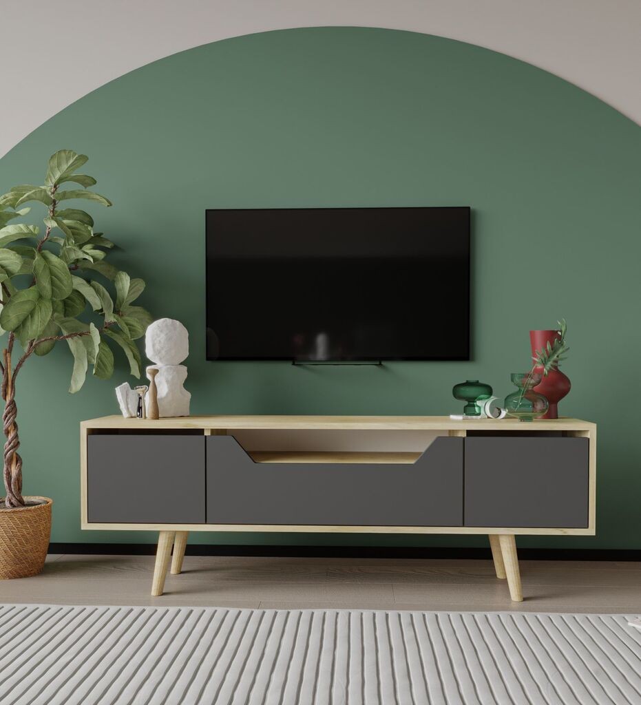 Hanah Kućna TV komoda Roma 150, antracit