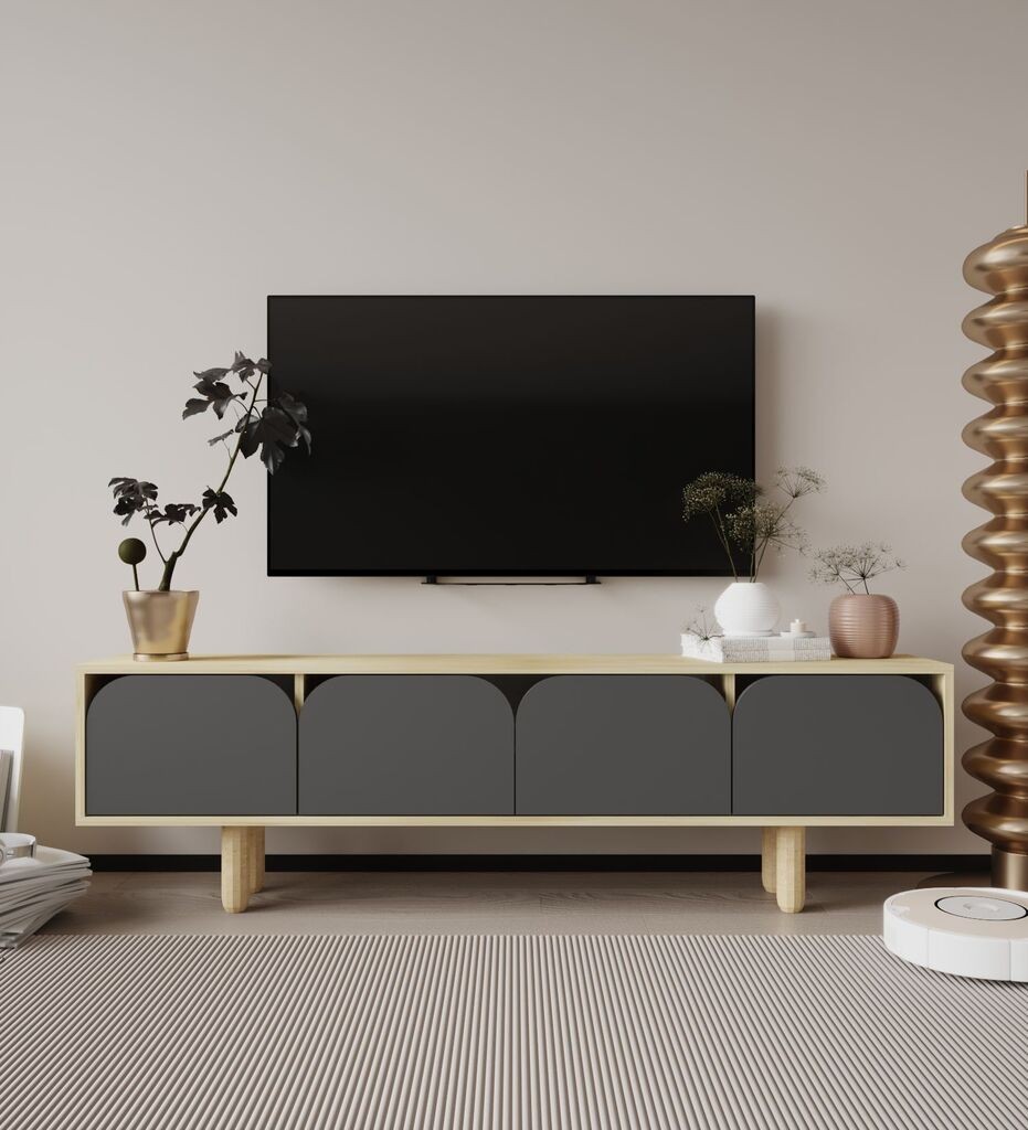 Hanah Kućna TV škrinja Lazio, antracit