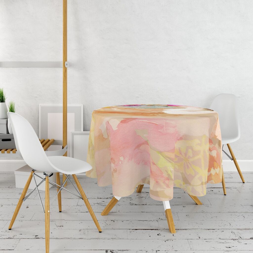 Hermia stolnjak za stolove 30 komada, 160 cm, šareni