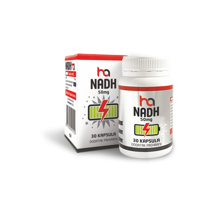 HA NADH, Prirodni koenzim, 30 kapsula