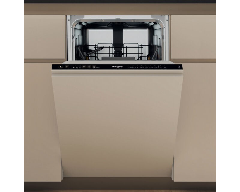 Whirlpool ugradna mašina za pranje posuđa WH2IC10BS7LA0, 45 cm, srebrna