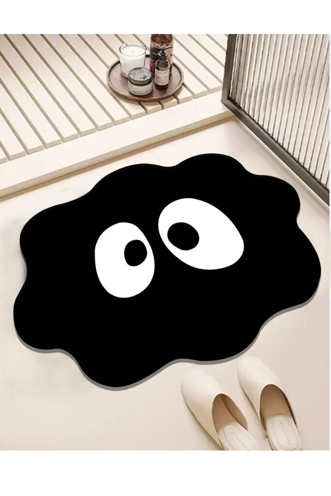 L'essentiel Maison Kupaonski tepih Loso, crni