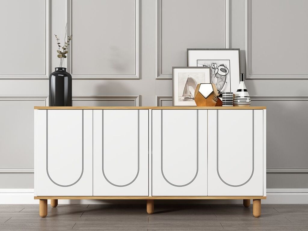 Hanah Home Komoda Elaris, Bijela