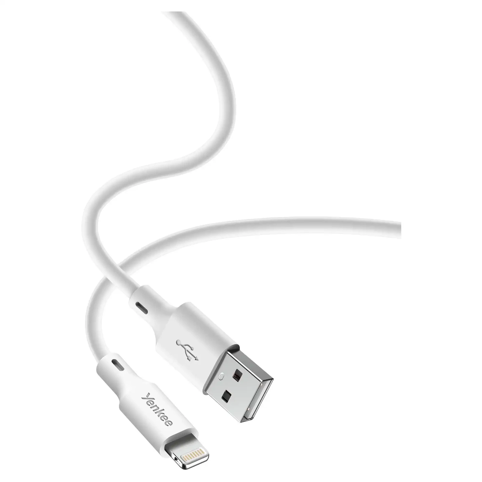 Yenkee YCU 615 WH kabel za rasvjetu, USB tip A, 1,5 m, 12 W, bijeli