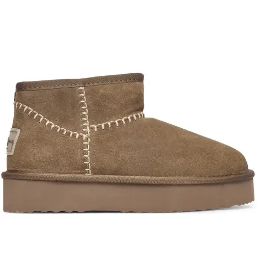 Pepe Jeans ženske čizme DISSY ETNIC, krem ​​boje