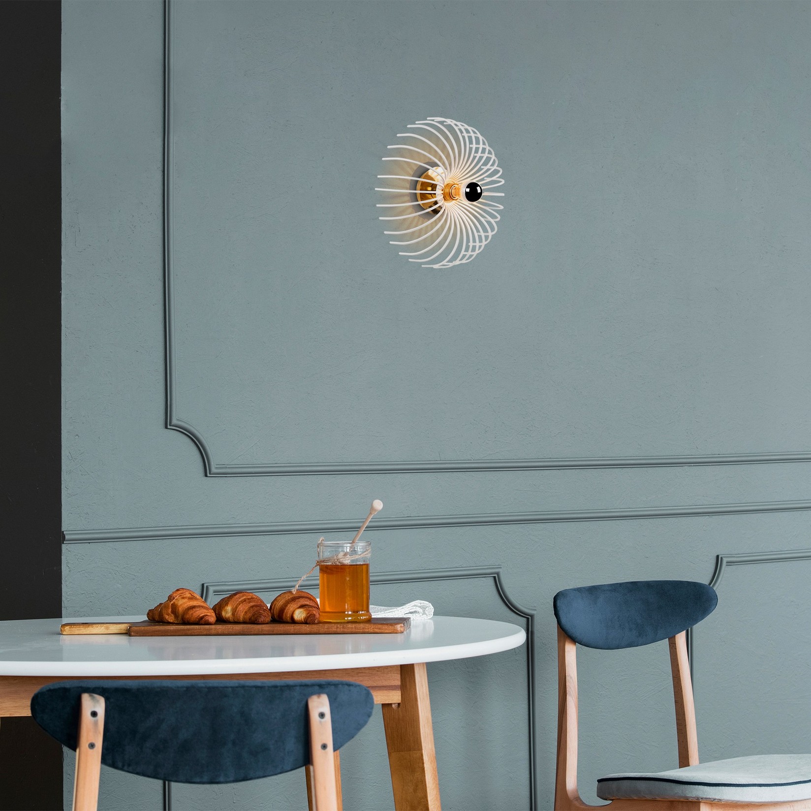 Opviq Zidna lampa E27 Grlo, Bijela