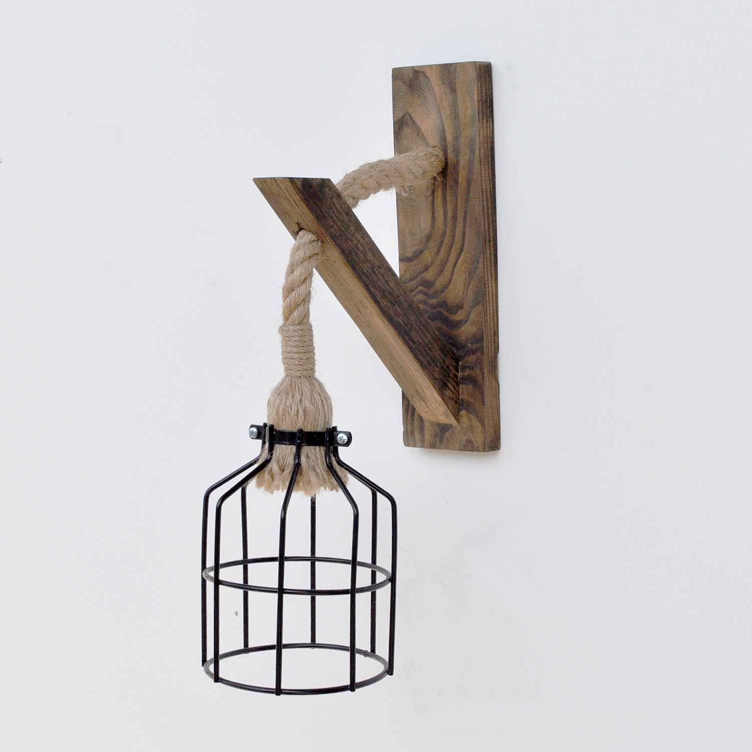 Opviq Stona lampa E27 Grlo, Crno-bež