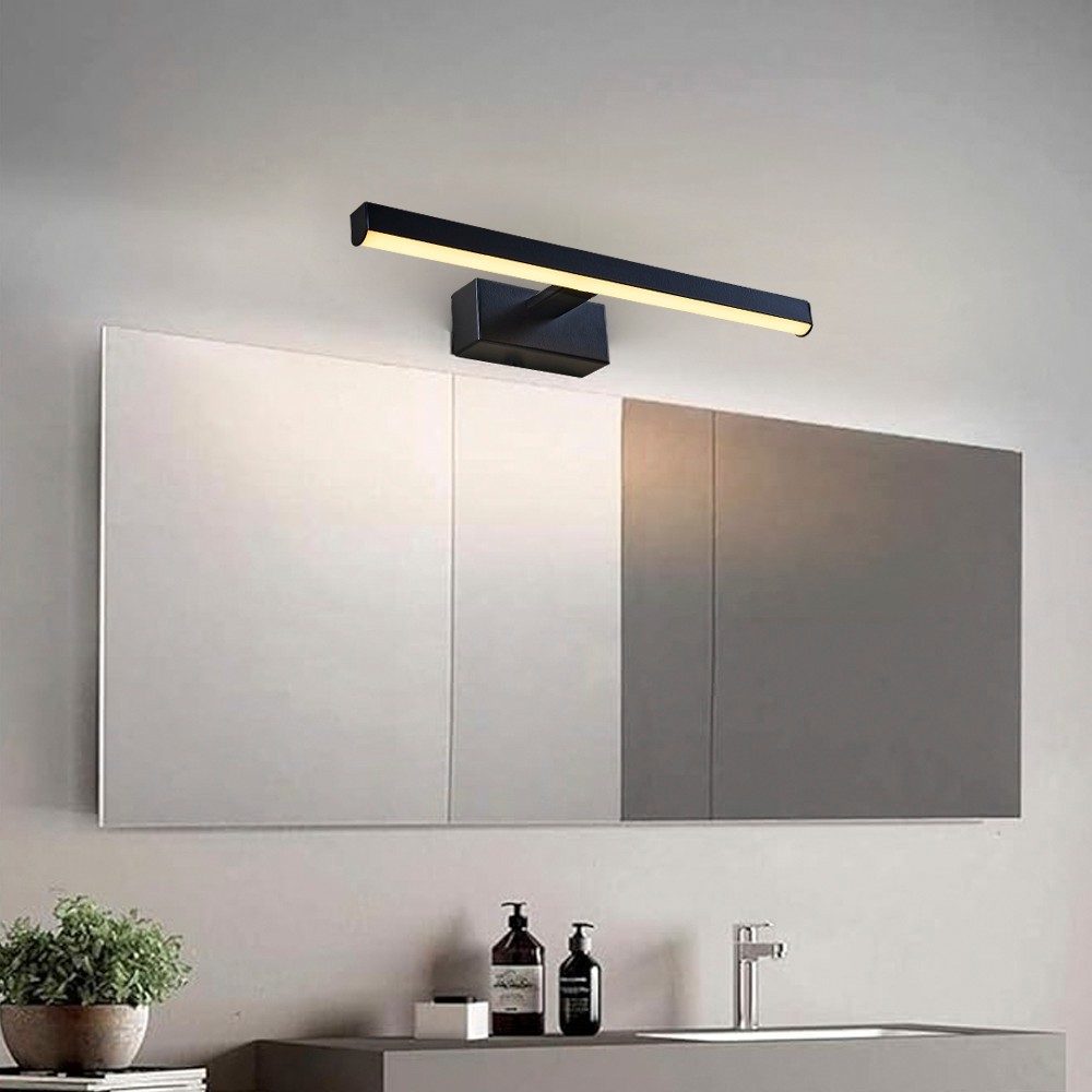 Opviq Zidna lampa 3000K, 8W LED, Crna