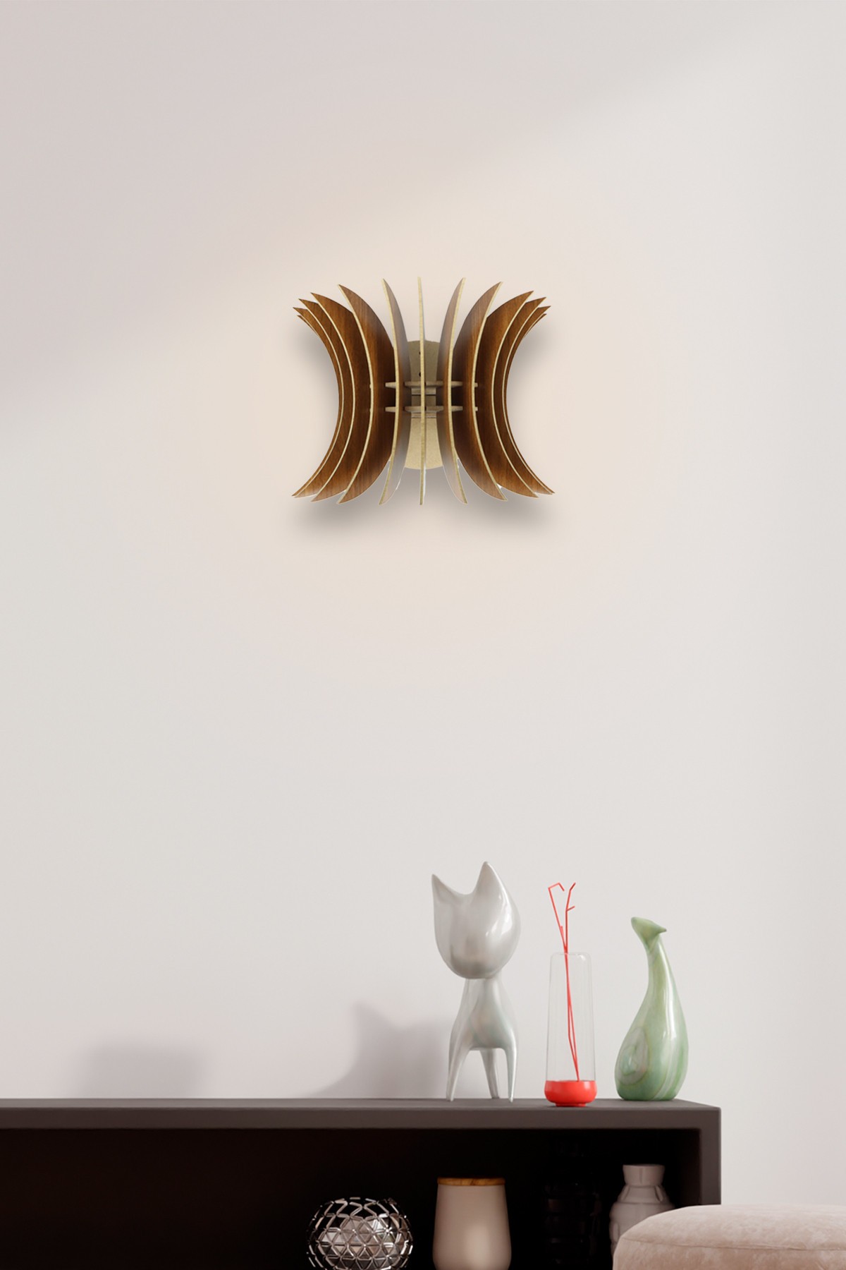 Opviq Zidna lampa E27 Grlo, Orah