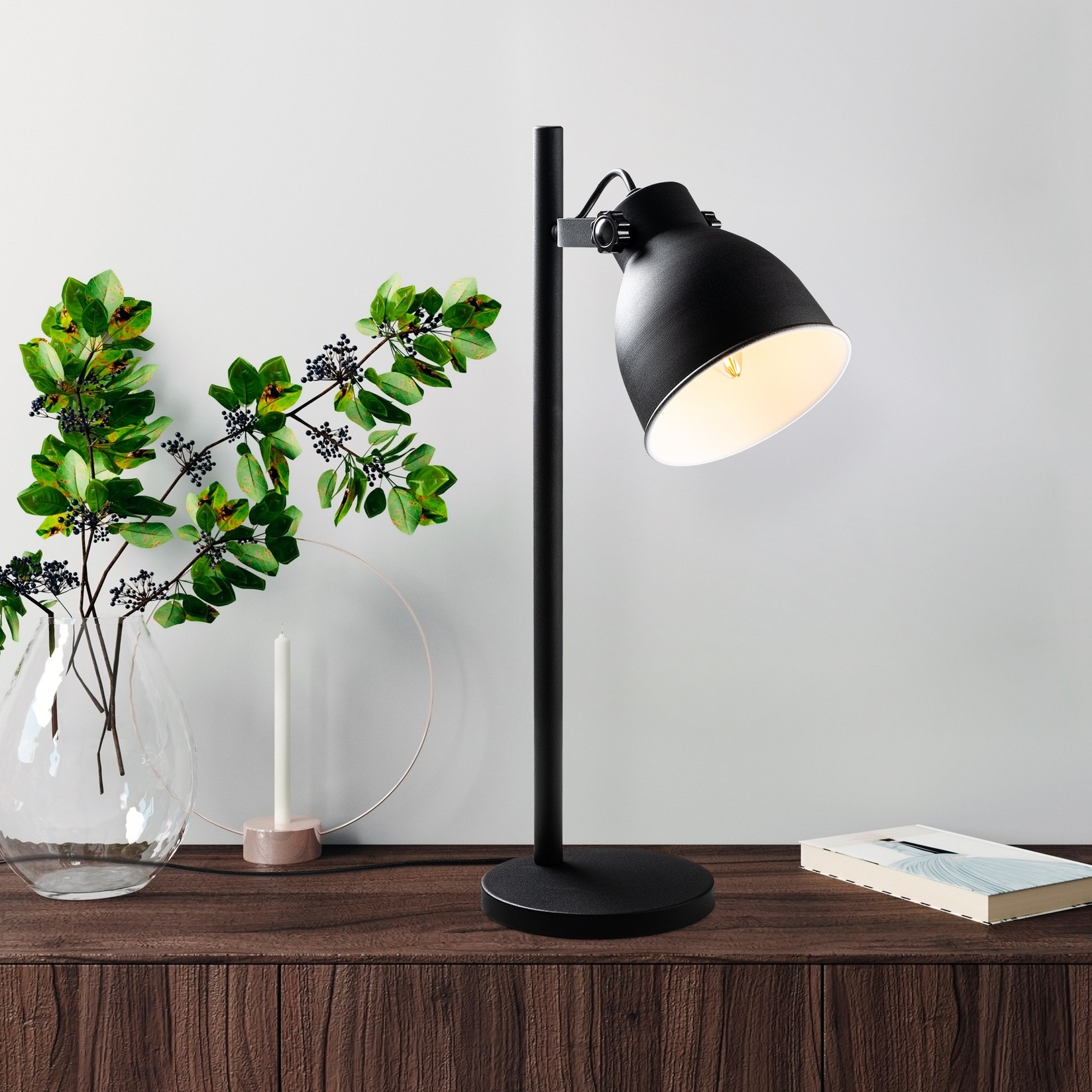 Opviq stolna lampa, zlatna