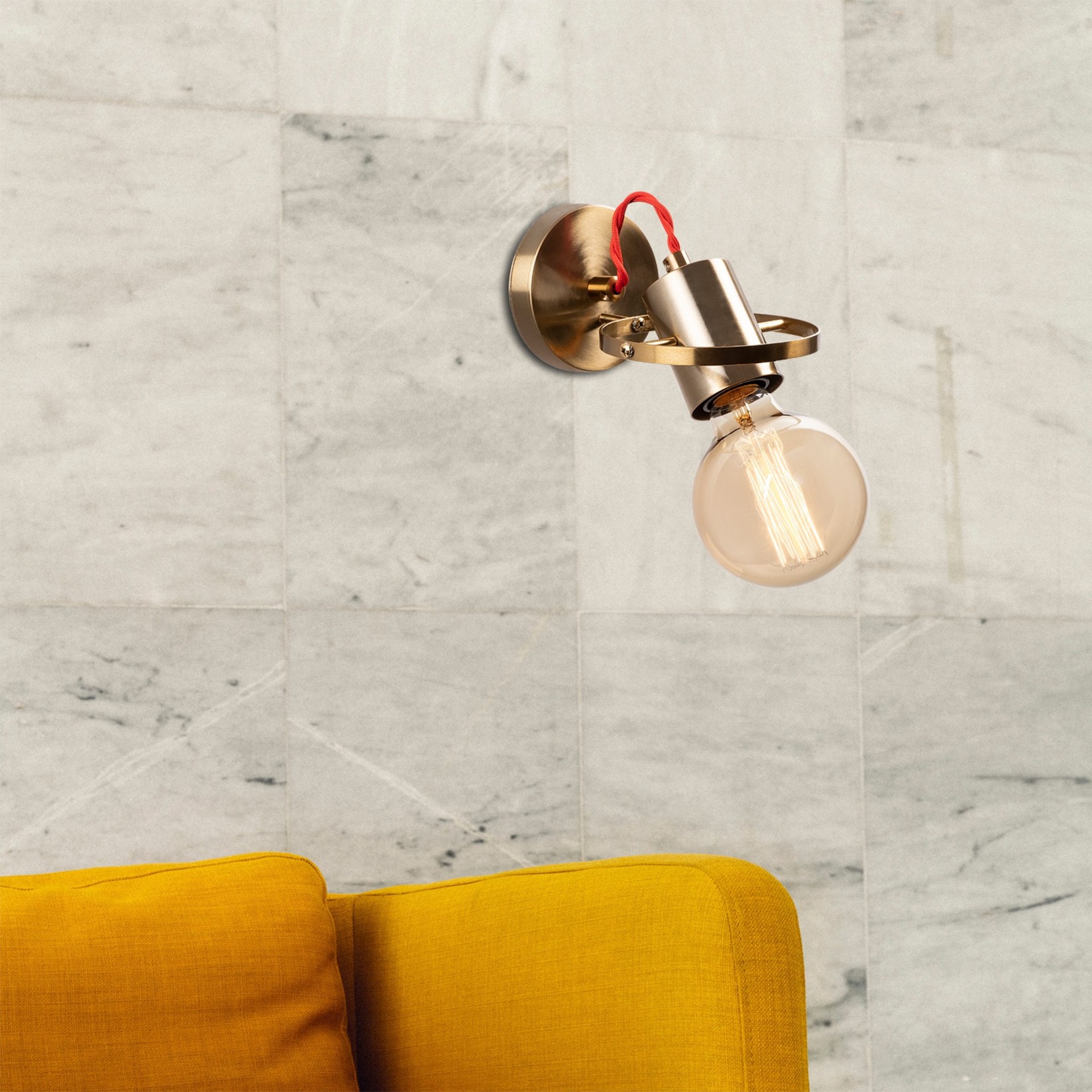 Opviq Zidna lampa E27 Max 40W, Bronza