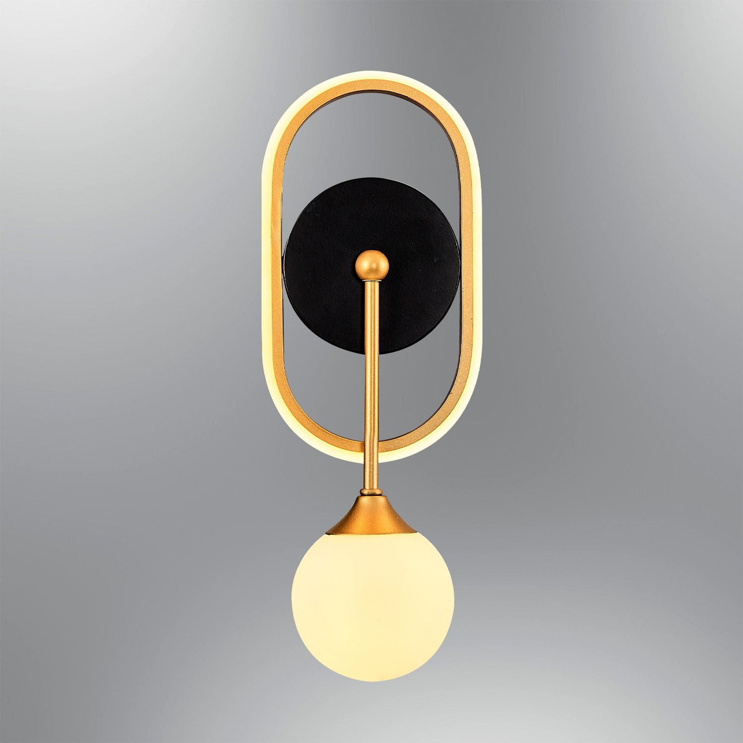 Opviq Zidna lampa 3000K, Bronza