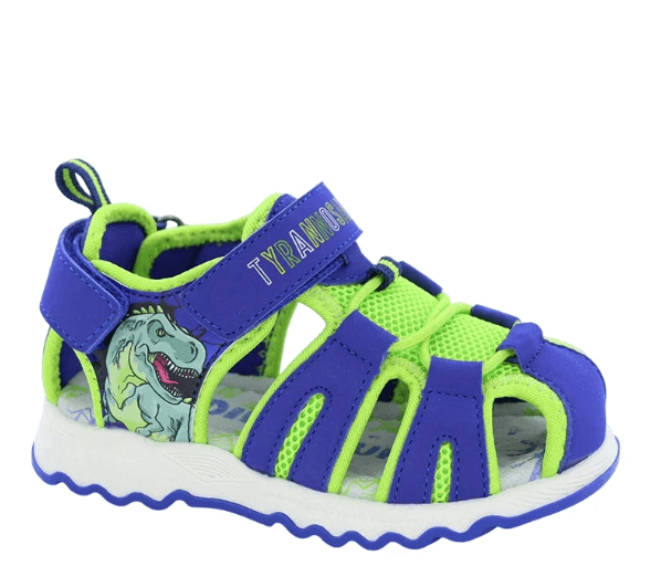 Chekich Sandale za dječake Disney Dinosaurus, Zeleno-plave