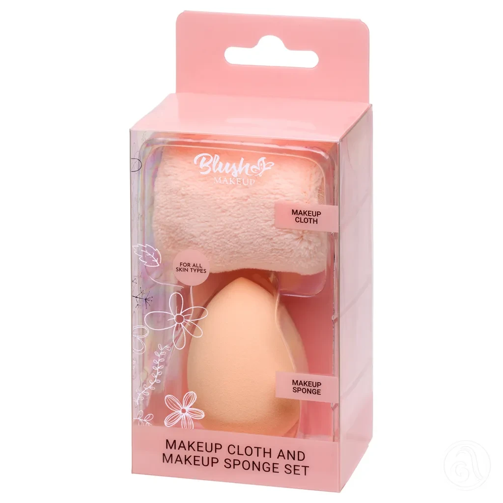 Blush Set za blendovanje i uklanjanje šminke, Krem