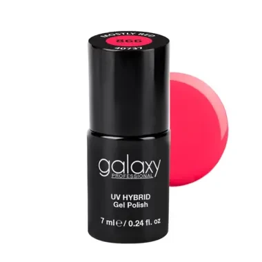 Galaxy Trajni lak za nokte - 866 Mostly Red, 7 ml