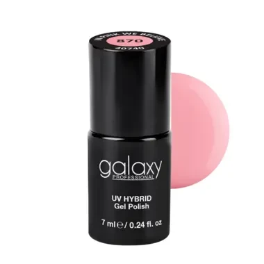 Galaxy Trajni lak za nokte - 870 In Pink We Believe, 7 ml