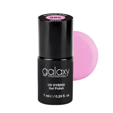 Galaxy Trajni lak za nokte - 886 Minnie Pink, 7 ml
