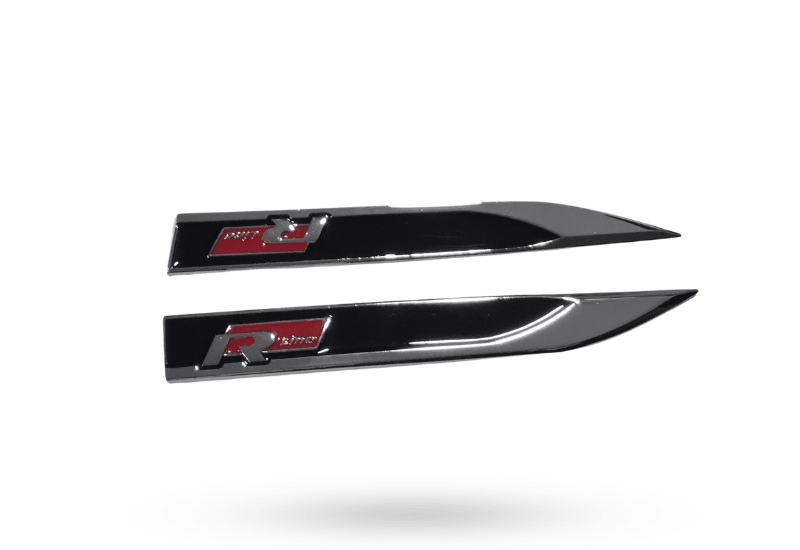 Set Bočni znak VW R-line, Crveni