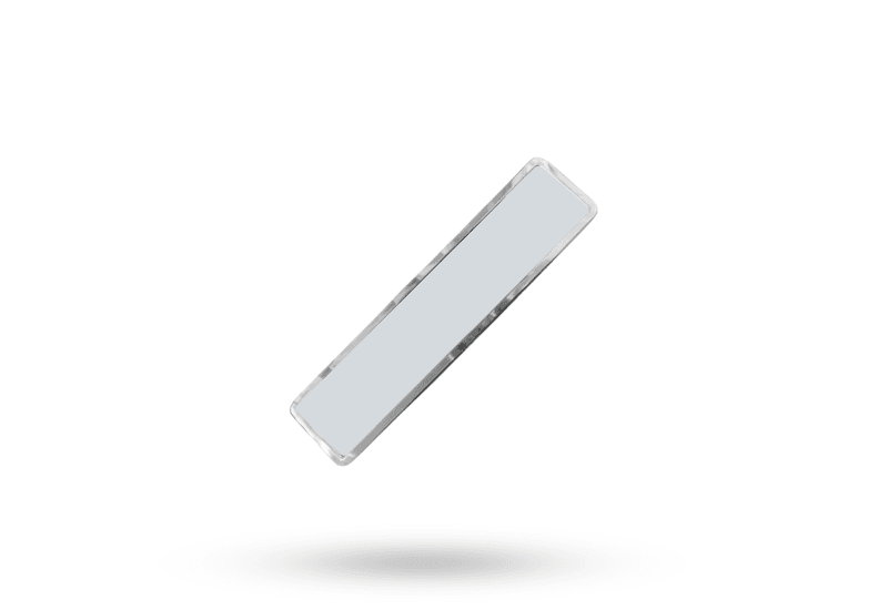 Okvir za tablice, Hromirani, Sivi