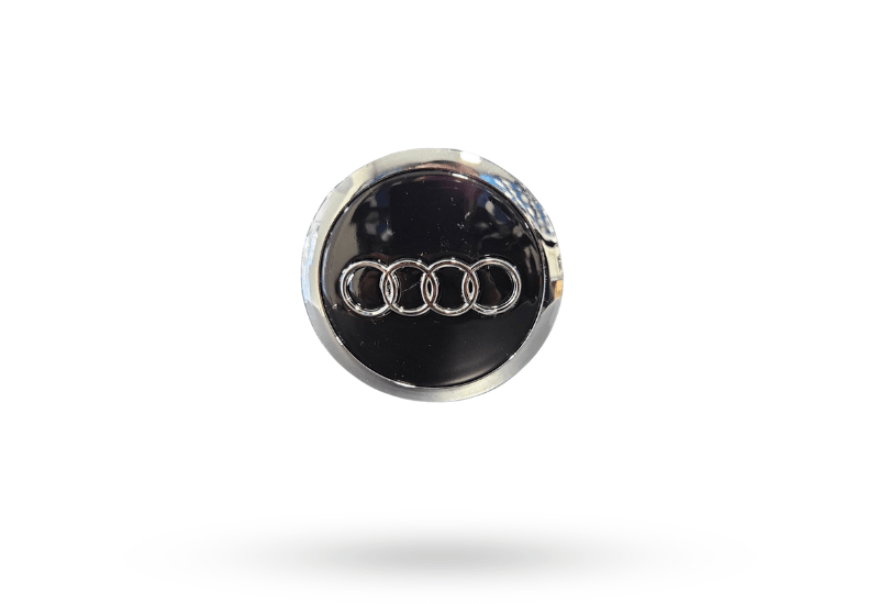 Čep za aluminijumsku alu felgu Audi, 60/57 mm, Crni