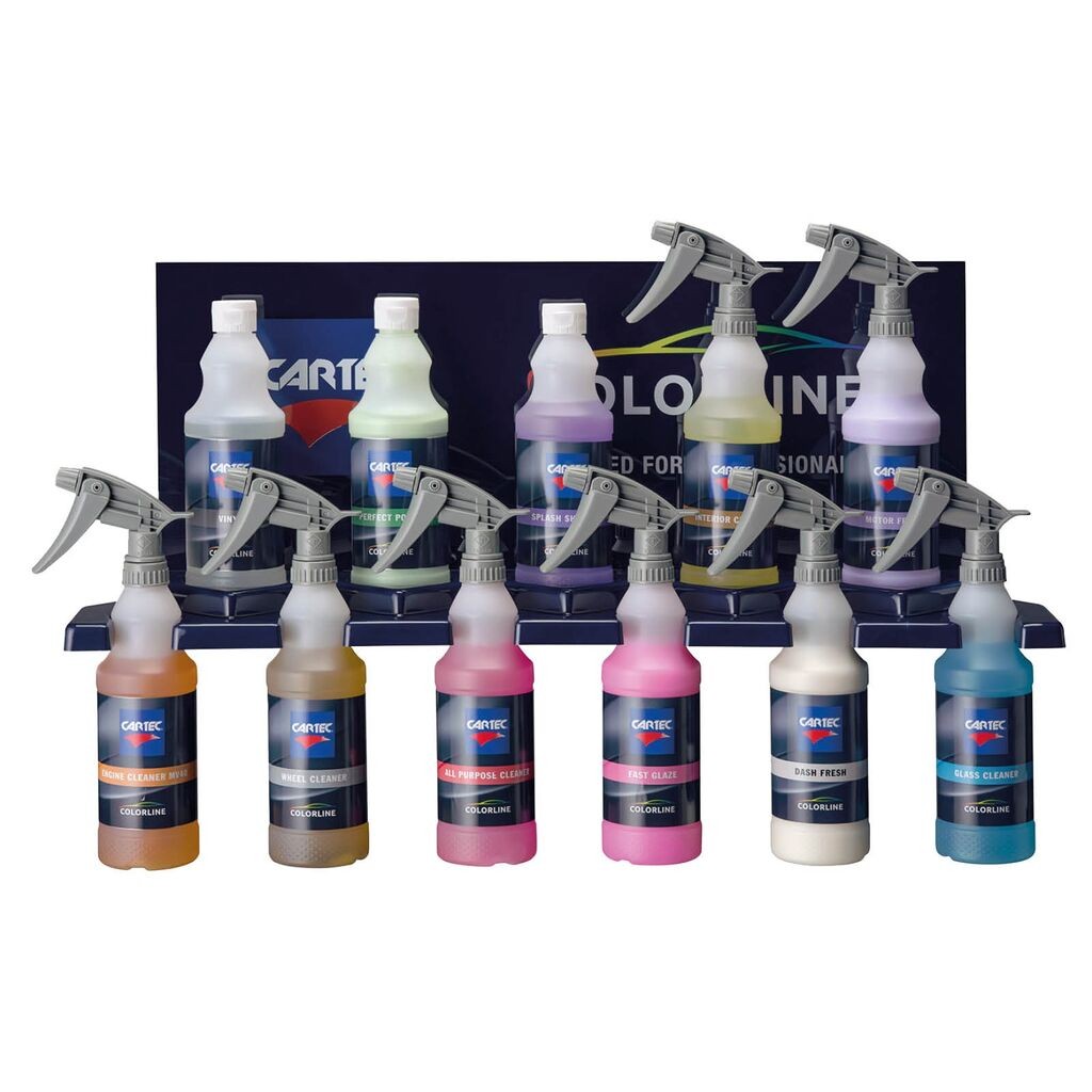 Cartec Colorline Start paket stalak za detailing i 12 proizvoda