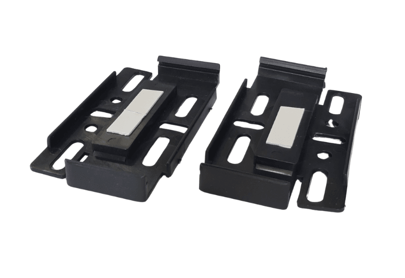 Set Nevidljivih okvira nosača tablica, 2 komada, Crni