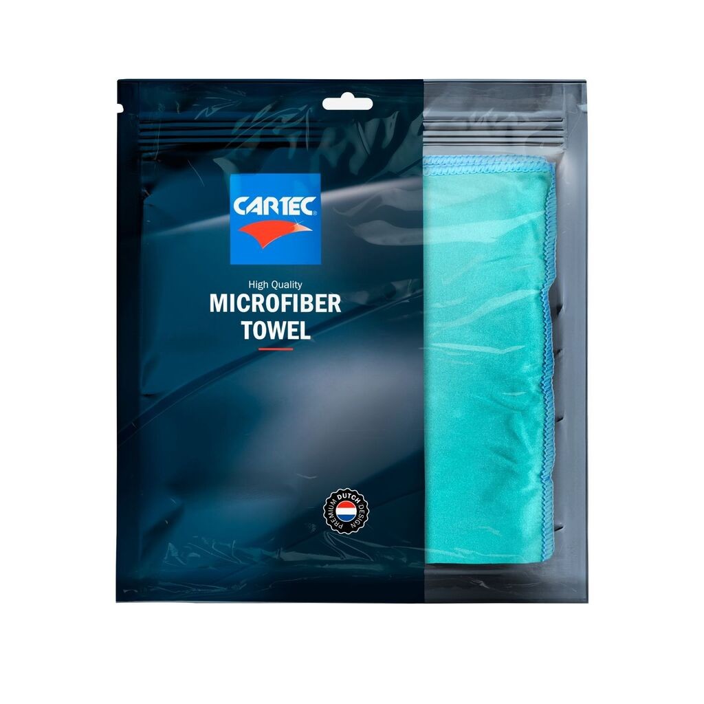 Cartec Specijalna mikrofibra krpa za staklo, 55x63 cm, Plava