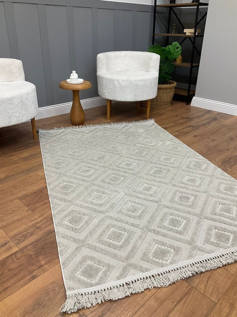 Conceptum Hypnose Tepih Baklava, 120x180 cm, Sivi