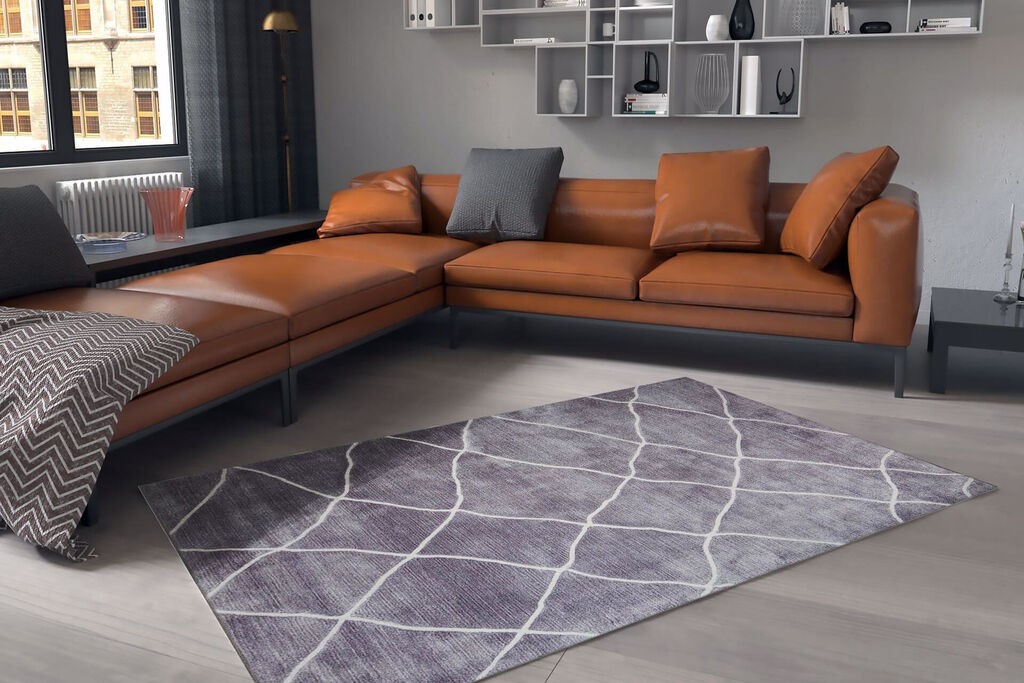 Conceptum Hypnose tepih Funk -AL 60, 230x330 cm, tamno siva