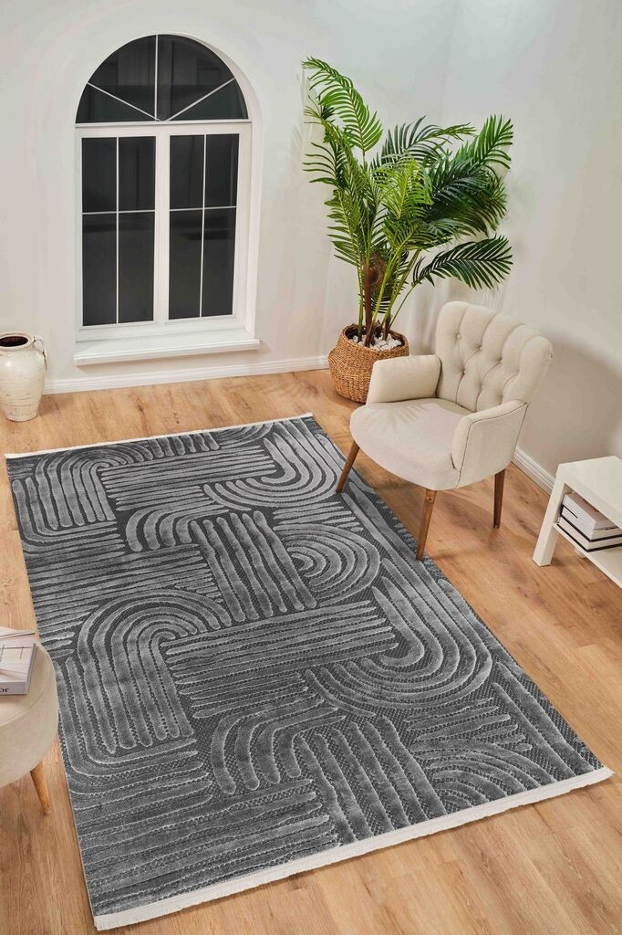 Conceptum Hypnose tepih Boyut By044, 80x150 cm, antracit