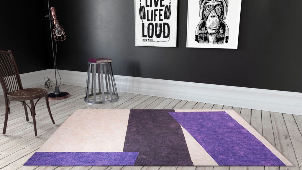 Conceptum Hypnose Tepih Ada Gonul -AL 344, 210x310 cm, Krem-ljubičasti