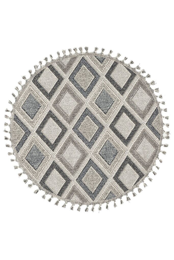 Conceptum Hypnose tepih Bukle 1402, O80 cm, siva