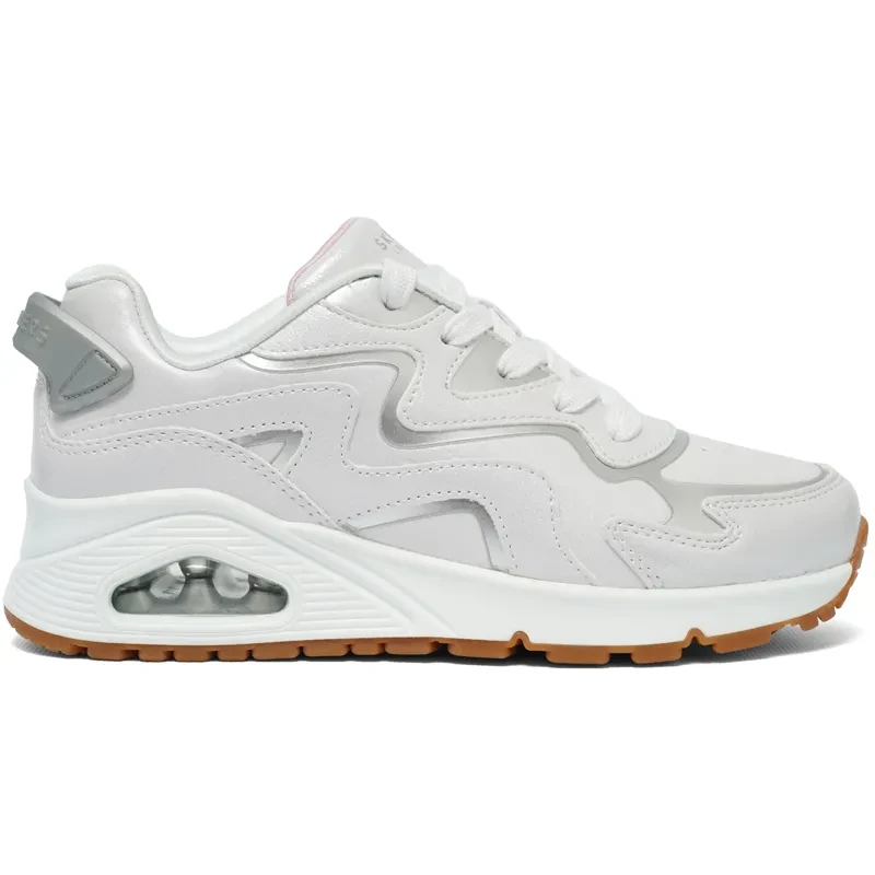 Skechers Uno Gen1 patike za djevojčice, bijele