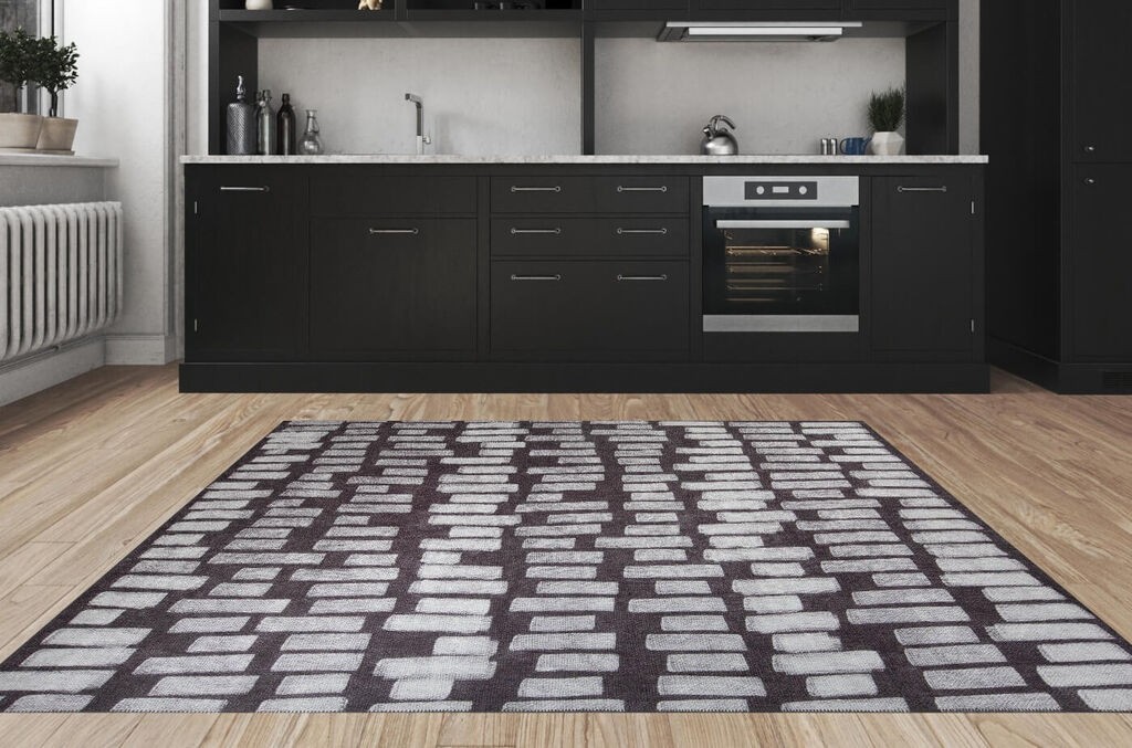 Conceptum Hypnose tepih Ada Gonul -AL 371, 140x190 cm, antracit-bijeli