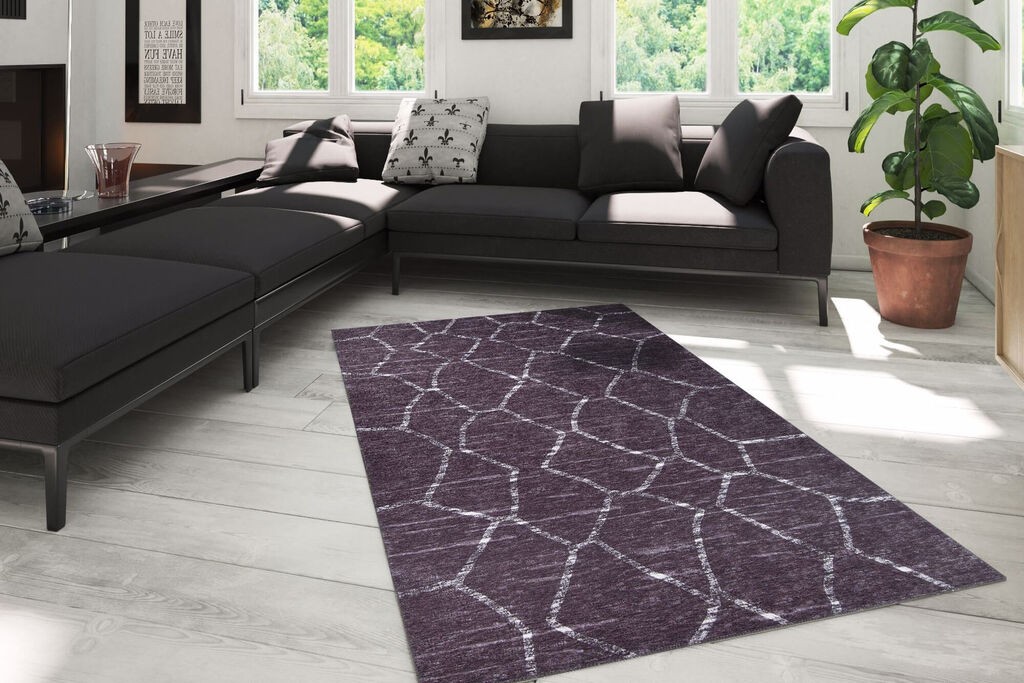 Conceptum Hypnose tepih Ada Gonul -AL 326, 150x230 cm, antracit-bijeli