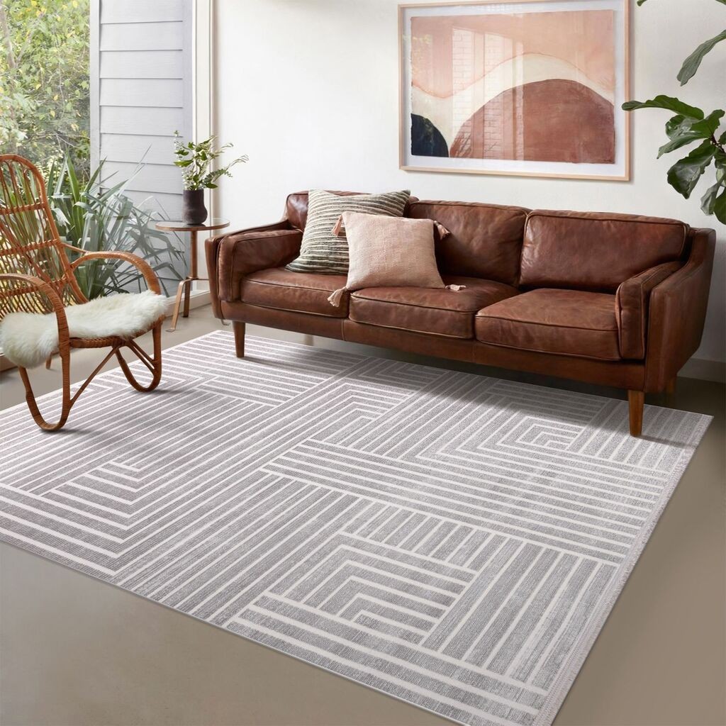 Conceptum Hypnose tepih Cunda Cn015, 80x500 cm, siva