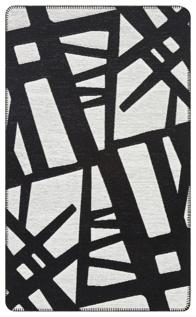 Conceptum Hypnose Tepih Arn 05, 75x180, Bijelo-crni