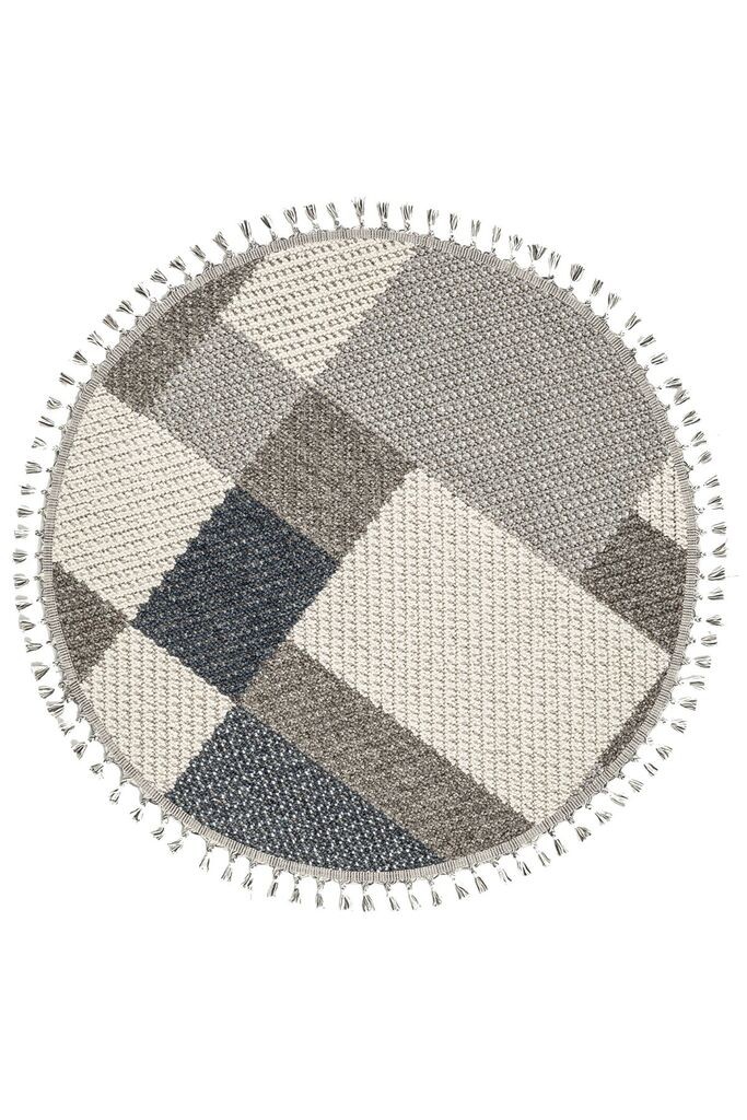 Conceptum Hypnose Tepih Bukle 1403, O100 cm, Teget-sivi