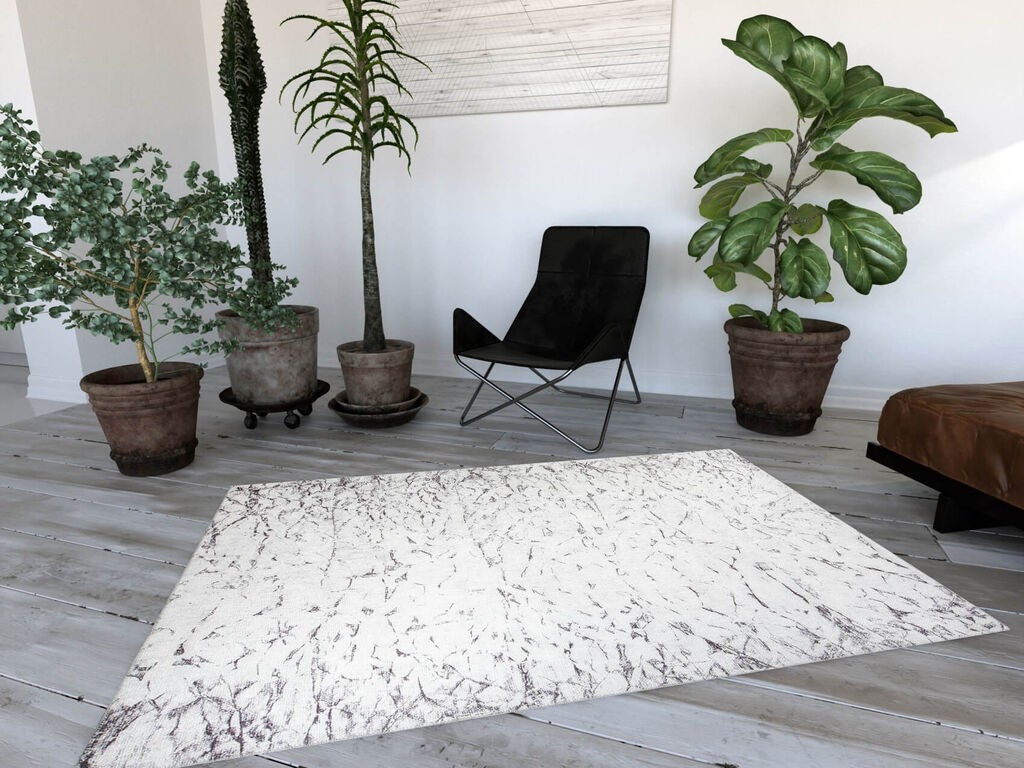 Conceptum Hypnose Tepih Ada Gonul -AL 381, 140x190 cm, Crno-bijeli