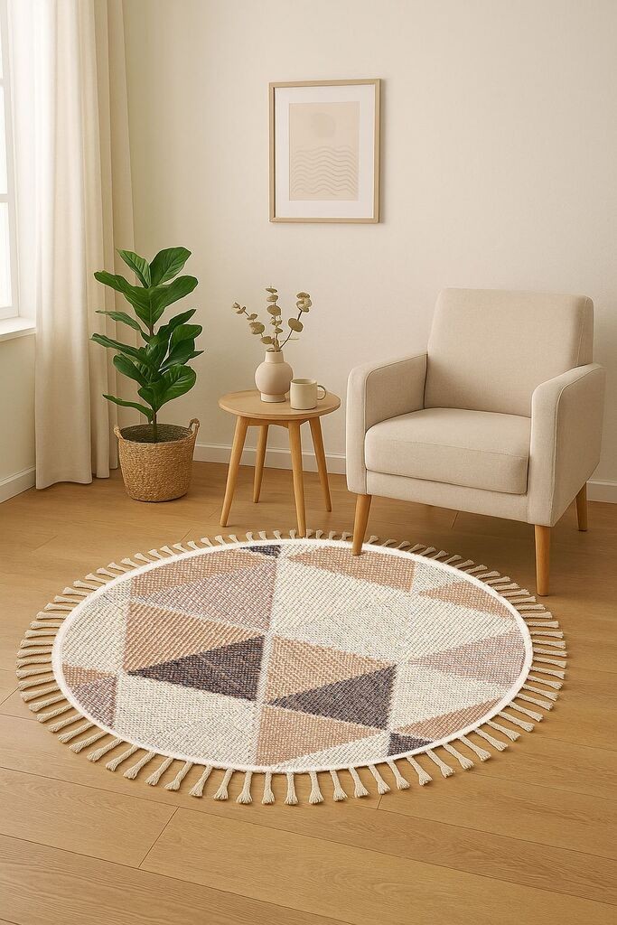 Conceptum Hypnose tepih Bukle 1405, O80 cm, šareni