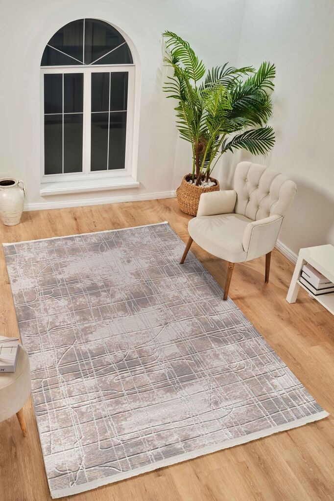 Conceptum Hypnose Tepih Boyut By009, 100x200 cm, Smeđi