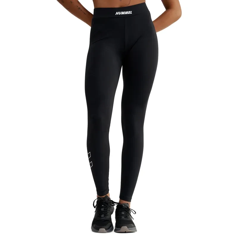 Hummel ženske tajice Elemental Cotton Hw, crne