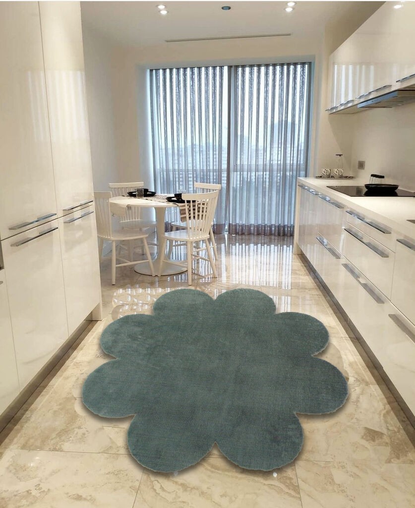 Conceptum Hypnose Tepih Daisy, 100x100 cm, Tamnosivi