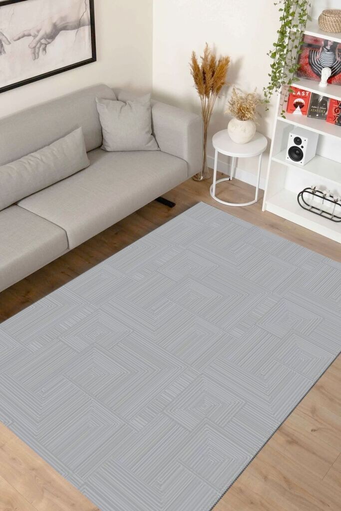 Conceptum Hypnose tepih Akasya Ak003, 100x400 cm, siva