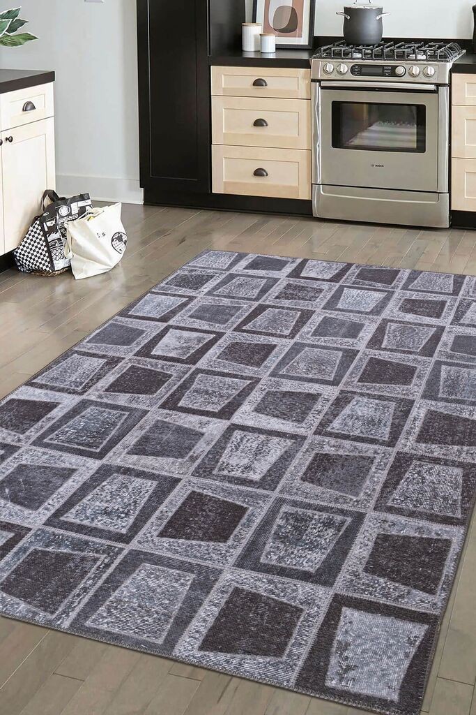 Conceptum Hypnose Carpet Folk -BA 17, 230x330 cm, siva