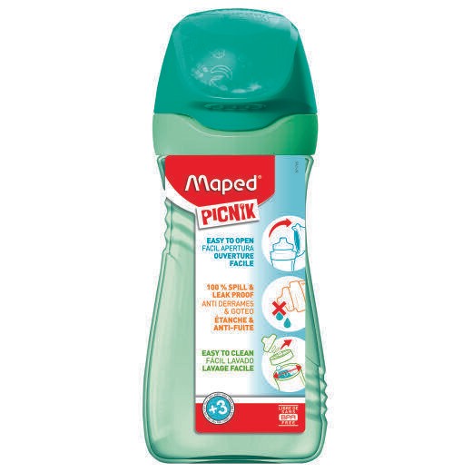 Maped Boca za vodu Origins, 430 ml, Zelena