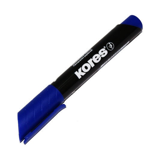 Kores permanentni marker, 3mm, Plavi
