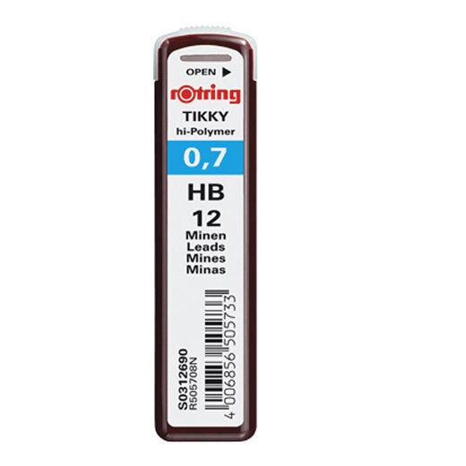 Mine za tehnicku olovku 0.7 HB ROTRING