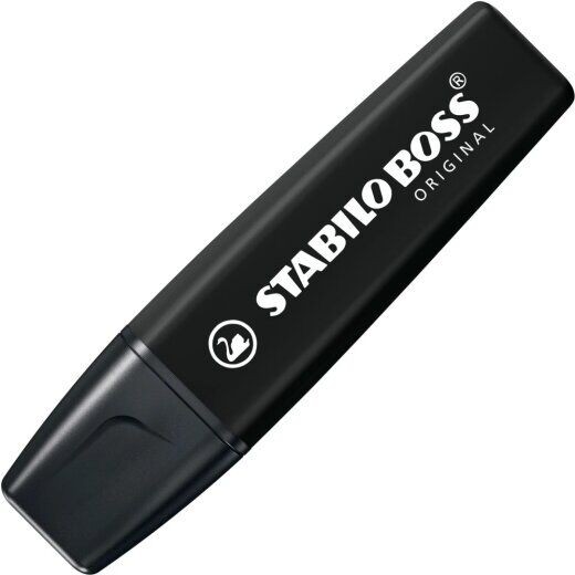 Tekstmarker NATURE BLACK STABILO