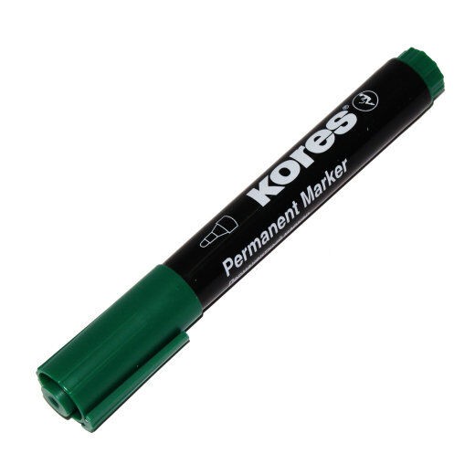 Kores permanentni marker, 3mm, Zeleni